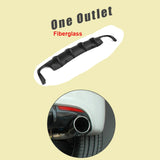 Carbon Fiber Car Rear Bumper Diffuser Lip Spoiler for Volkswagen VW Scirocco R R20 Bumper 2009-2016 FRP Rear Bumper Body Kits