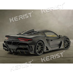 Carbon Fiber Trunk Rear Wing Ducktail Spoiler Lip For Maserati MC20 MAN-Style 2020-2023