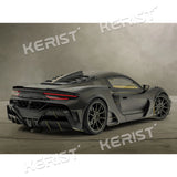 Carbon Fiber Trunk Rear Wing Ducktail Spoiler Lip For Maserati MC20 MAN-Style 2020-2023