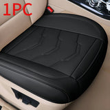 Luxury Car Seat Cover PU Leather Seat Cushion Covers Universal Auto Interior Protection Pad Mat Four Season Car Accessories