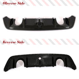 For Ford Focus RS Carbon Fiber Car Rear Bumper Lip Diffuser For Ford Focus RS Hatchback 4 Door 2016-2018 Rear Spoiler Splitter