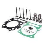 Motorcycle Motorbike Cylinder Cover Gasket Seal Intake Exhaust Valve Kit For YAMAHA Raptor 660R YFM660R 4X4 2001-2005