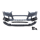 Auto Bodykit Front Bumper With Grill For Audi A3 8V 2014-2016 PP Material Car Bodikits