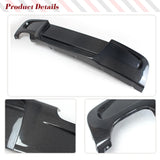 Car Rear Bumper Diffuser Lip Guard Spoiler for BMW 1 Series E87 M Tech M Sport Bumper 2007 - 2011 Carbon Fiber/FRP
