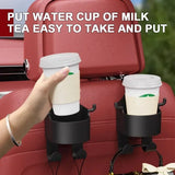 SEAMETAL Car Seat Back Drink Holder Hanging Cup Holder with Hook Universal Auto Rear Row Hanger Stable Bottle Holder Phone Stand