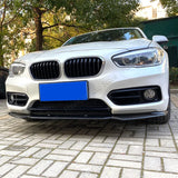 Car Front Bumper Spoiler Lip Splitter Diffuser Tuning For BMW F20 F21 116i 118i 120i 125i 120d 2011-2019 Carbon Fiber Look ABS