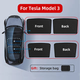 Upgrade Ice Crystal Sunroof Sunshade For Tesla Model 3 Highland 2024-2017 Car Sun Visor For Model Y 23-21 Interior Accessories