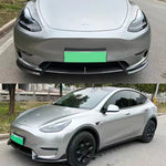 Tesla Model Y Front Bumper Lip 2023 Spoiler Deflector Chin Guard Trim Cover Modified Body Kit Diffuser For Model 3 Y 2017-2023