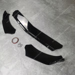 For Hyundai i20 MK2 Car Front Bumper Lip Spoiler Splitter Diffuser i20 GB TGDI MPI 2014-2020 Coupe Retrofit Bodykits Tuning