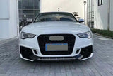 RS5 B8.5 Upgrade To B9 Front Bumper Grill For Audi A5 S5 2013-2016 B8.5 Facelift Bodykit Performance Parts Car
