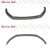Car Front Bumper Lip Chin Spoiler Car Body Kits For Audi A3 Sline S3 8V 2017-2019 REAL CARBON Front Bumper Lip Spoiler Splitter