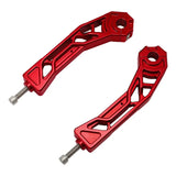 10" Handlebar Riser 1" Bar Clamp Fit For Harley Softail Dyna Low Rider 1999-2017 Fat Street Bob Wide Glide FXDWG