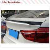 Carbon Fiber Car Rear Trunk Racing Spoiler Lip Wing Boot Lip for BMW X6 F16 2015 2016 2017 Car Rear Trunk Spoiler Boot Lip Wing