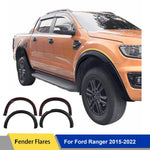 Wheel Arch Mudguards OEM Fender Flares For Ford Ranger 2015-2018,2019-2022 T7 T8 Double Cabin 4x4 Auto Part Accessories