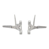 Motorcycle Passenger Foot Pegs Footrests Bracket Set For Honda CB500F CBR500R 2016-2024