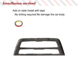Dry Carbon Fiber Car Inner Central Control Trim Decoration For BMW F80 F82 F83 M3 M4 2014-2019 Inner Sticker Trim Cover
