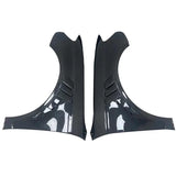 High Quality Real Carbon Fiber Front Bumper And Side Fender Body Kit For Audi A3 S3 Cars