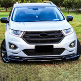 For Ford Edge Front Bumper Split Lip Body Kit Spoiler Diffuser Deflector 2015-2022 High Quality Sports Modification Accessory