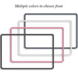 For Tesla Model 3 Y Silicone Protective Frame Edge Cover Central Control Car Accessories Navigation Screen Protector Pink White