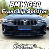 For G30 Front Lip Bumper Diffuser Splitter Lip Spoiler Apron Bumper Guard Body Kit For BMW 5 Series G30 2021-2022 Accessories