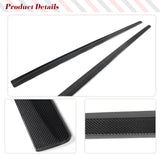Carbon Fiber/ABS Glossy Black Side Skirts Extension Apron for BMW 4Series F32 F33 M Sport Coupe Convertible 2Door 2014-2017