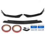 For Mercedes Benz C Class W206 C200 C260 2022 2023 Front Bumper Lip Splitter Chin Body Kits Spoiler Car Accessories
