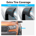 Wheel Arch Mudguards OEM Fender Flares For Ford Ranger 2015-2018,2019-2022 T7 T8 Double Cabin 4x4 Auto Part Accessories
