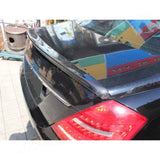 Carbon Fiber For Mercedes Benz S Class W221 4 Door S400 S500 S600 S63 AMG 2005-2013 Car Rear Spoiler Trunk Wings Body Kits FRP