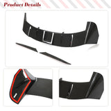 Dry Carbon Car Rear Roof Spoiler Wing For Audi RS6 C8 Avant 4-Door 2019-2021 Rear Window Roof Wing Spoiler Car Accessories