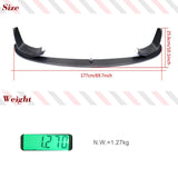 Carbon Fiber Car Front Bumper Lip Splitters for BMW F80 M3 F82 F83 M4 2014-2019 Car Front Racing Spoiler Body Kits FRP 3PCS