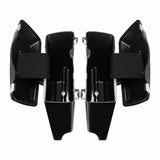 Motorcycle Hard Saddlebags Saddle Bag With Conversion Brackets For Harley Softail 1984-2017