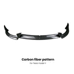 Tesla Model Y Front Bumper Lip 2023 Spoiler Deflector Chin Guard Trim Cover Modified Body Kit Diffuser For Model 3 Y 2017-2023