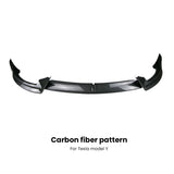 Tesla Model Y Front Bumper Lip 2023 Spoiler Deflector Chin Guard Trim Cover Modified Body Kit Diffuser For Model 3 Y 2017-2023