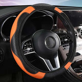 Non-inner-ring Automobile Steering Wheel Cover Leather Four Seasons for Spring Summer Autumn Winter for Men and Women