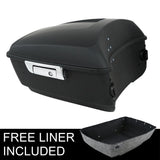 King Trunk For Harley Touring Tour Pak Road King Electra Street Glide CVO 2014-2023 2019 2018 Motorcycle