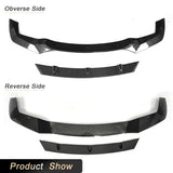 Carbon Fiber Front Bumper Lip Spoiler for BMW F87 M2 Coupe 2-Door 2016 2017 Car Racing Front Lip Chin Apron Protector Body Kits