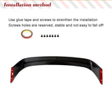 Dry/ Wet Carbon Fiber Car Rear Trunk Spoiler For BMW 2 Series G87 M2 G42 Coupe 2020-2022 MP Style Rear Trunk Spoiler Wing Lip