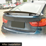 Carbon Fiber Car Rear Trunk Spoiler Wings for BMW 3 Series F34 GT Hatchback 4-Door 2014-2017 Rear Spoiler Boot Lid Wing Lip