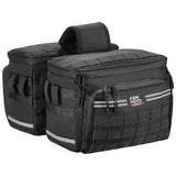 Motorcycle Saddle Bags 15L Motorcycles Throw Over Saddlebag Side Bag for Sportster Softail Dyna Cruiser Motorbike Motorcross Bag