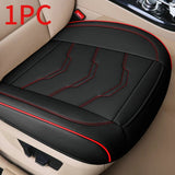 Luxury Car Seat Cover PU Leather Seat Cushion Covers Universal Auto Interior Protection Pad Mat Four Season Car Accessories