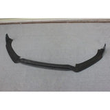 Carbon Fiber Front Bumper Lip Spoiler For Audi A4 S4 B9 2017 2018 Double Layer Head Extension Chin Protector Car Styling FRP