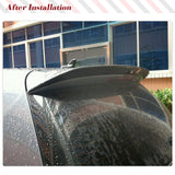 For Volkswagen VW Golf 6 VI MK6 Base 2010-2013 Real Carbon Fiber Roof Spoiler Rear Window Lip Visor Wind Spoiler Wing