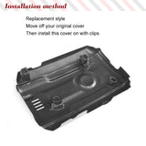 Real Carbon Fiber Engine Hood Bonnet Cover Cap for Volkswagen VW Golf 7 VII MK7 GTI R 2014 - 2017 No for Base and R-line