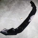 For VW Golf Mk7 Mk7.5 Golf 7 Golf 7.5 GTI GTD GTE R R-Line MAXTON Style Car Front Bumper Lip Spoiler 3pcs Car CS Front Guards