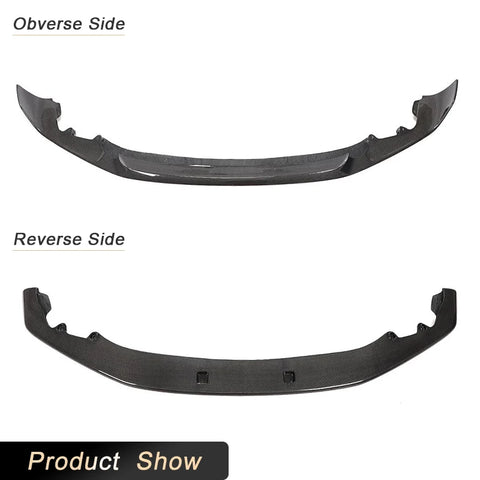 Carbon Fiber Front Bumper Lip Spoiler for BMW F87 M2 Competition M2C 2018 2019 2020 Car Front Lip Chin Apron Splitters Body Kit