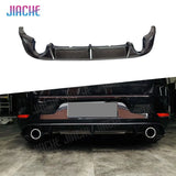 Carbon Fiber Car Rear Bumper Lip Diffuser Spoiler For Volkswagen MK7 Golf 7 GTI Hatchback 2014-2017 Car Bodykits High Quality