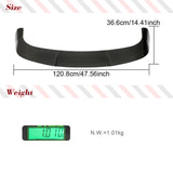 Dry Carbon Rear Roof Spoiler Top Window Wing Fit for Audi RS6 Avant Wagon C8 2020-2022 Car Rear Racing Roof Spoiler Wing Lip