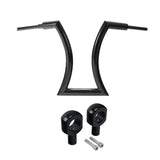 12" 14" 16"18" 20" Rise 2" Hanger Handlebar Risers For Harley Touring Softail Slim Fatboy Sportster Road King