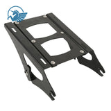 09 Up Black Latches Razor Tail Luggage Top Box Tour Pak Pack Backrest for Harley Davidson Street Glide Ultra Electra CVO