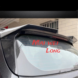 F15 X5 Carbon Fiber FRP Rear Roof Spoiler Wing Tail Trunk Window Upper Splitter Trim Lip For BMW F15 X5 RGD Style 2014-2019